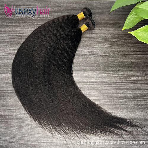 Best selling south indian temple raw hair bundle remi hair weave 10-40 inch unprocessed raw indian virgin hair vendor